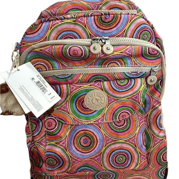 NWT Kipling Laptop Rolling Backpack - Picture 4 of 8